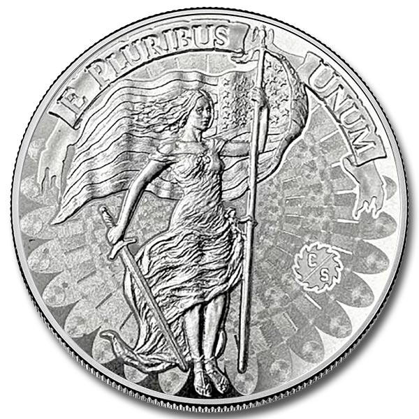 Unity In Liberty 2 oz Silver Round