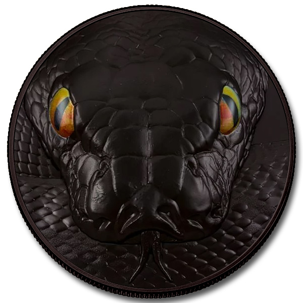 2023 Palau Python 1 Kilo Silver Coin