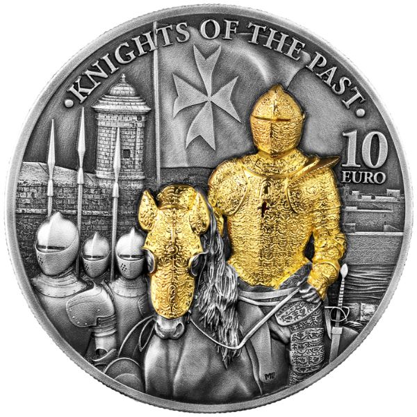2023 2 oz Germania Knights of Malta HR Silver Coin