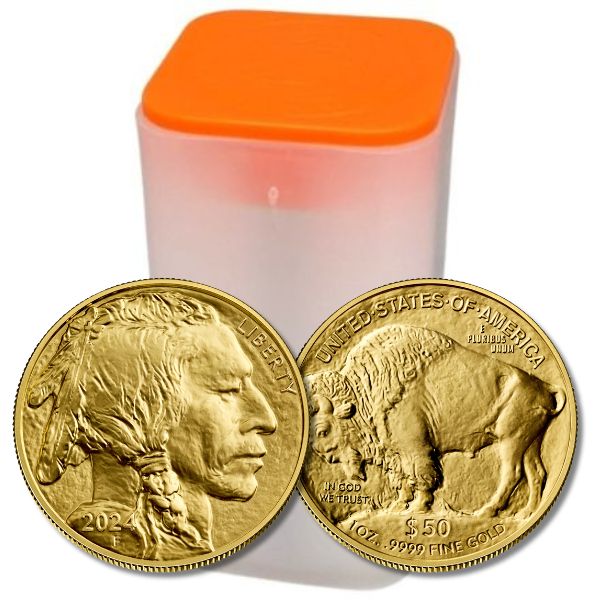 2024 1 oz American Gold Buffalo Coin (BU Roll of 20)
