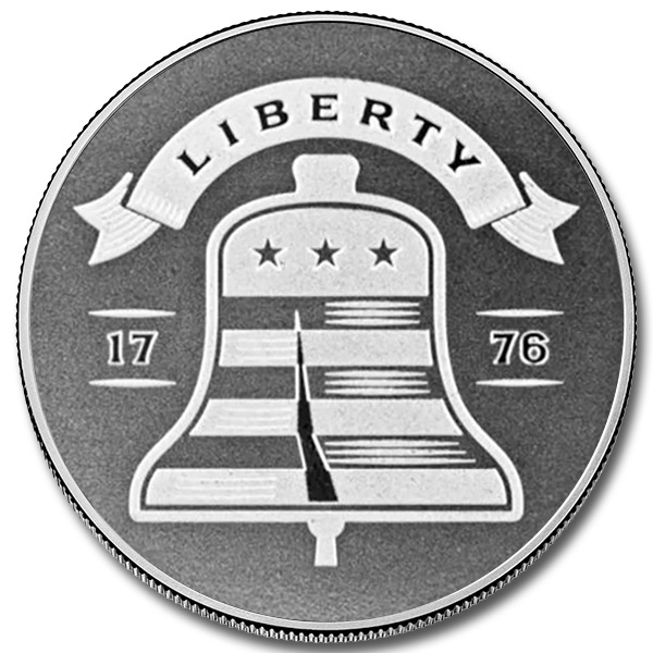 Asahi Liberty Bell 1 oz Silver Round (New)