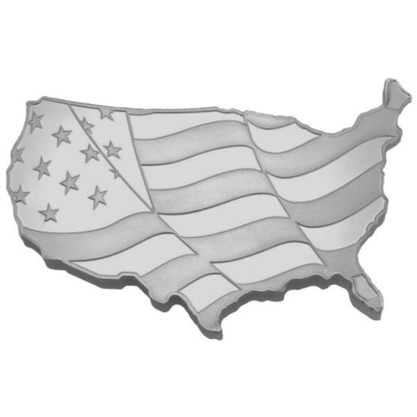 Elemetal USA Flag 5 oz Silver Bar (New)