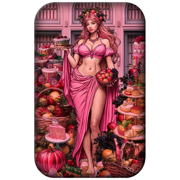 Gluttony- The Seven Deadly Sins 2 oz Cast Silver Bar