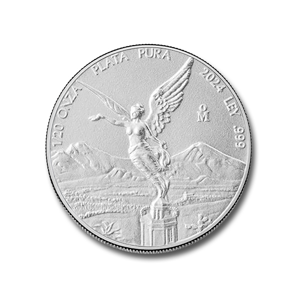 2024 1/20 oz Mexican Silver Libertad Coin (BU)