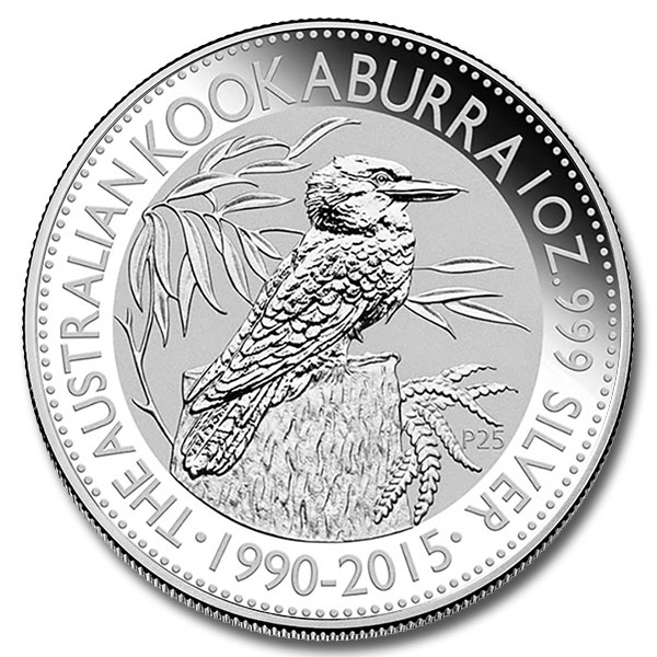 2015 Australia 1 oz Silver Kookburra Coin (BU)