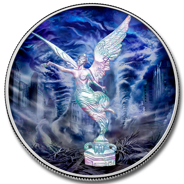 2024 1 oz Mexican Silver Libertad – Forces of Nature Air