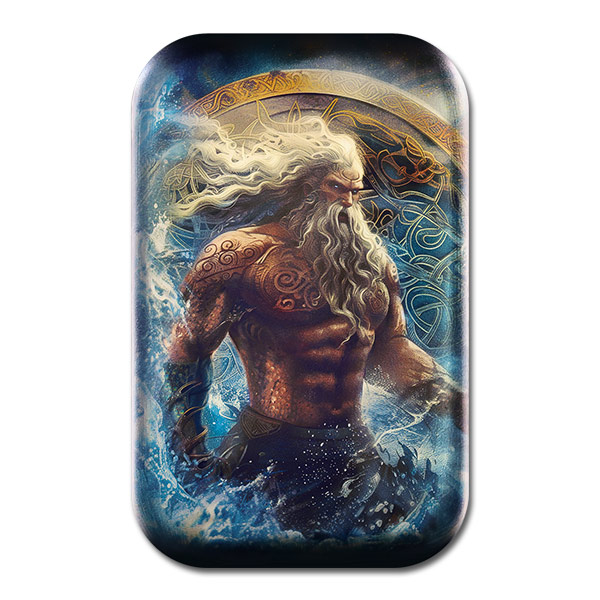 Germania Mint Gods: Njörðr 2 oz Cast Silver Bar