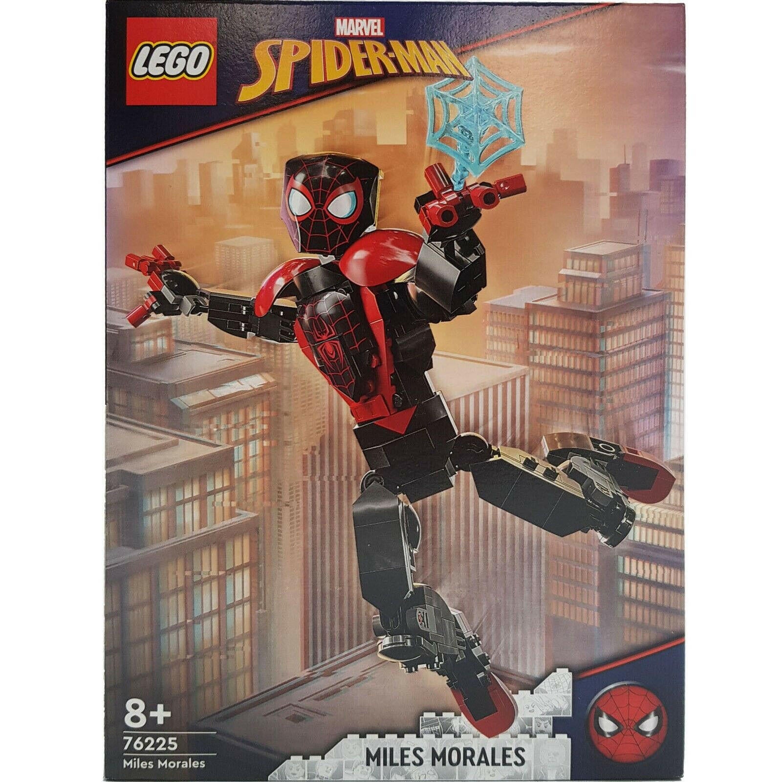 LEGO 76225 Marvel Spider-Man Miles Morales Figure Building Set